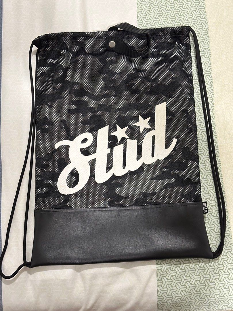 Stud Back Pack (Category: Backpacks) located in Kuala Lumpur. Submitted by jaxonz (Listing ID 1344030366, Image 1). Description: Stud backpack Original price RM150 Seldom use, bought in 2022.