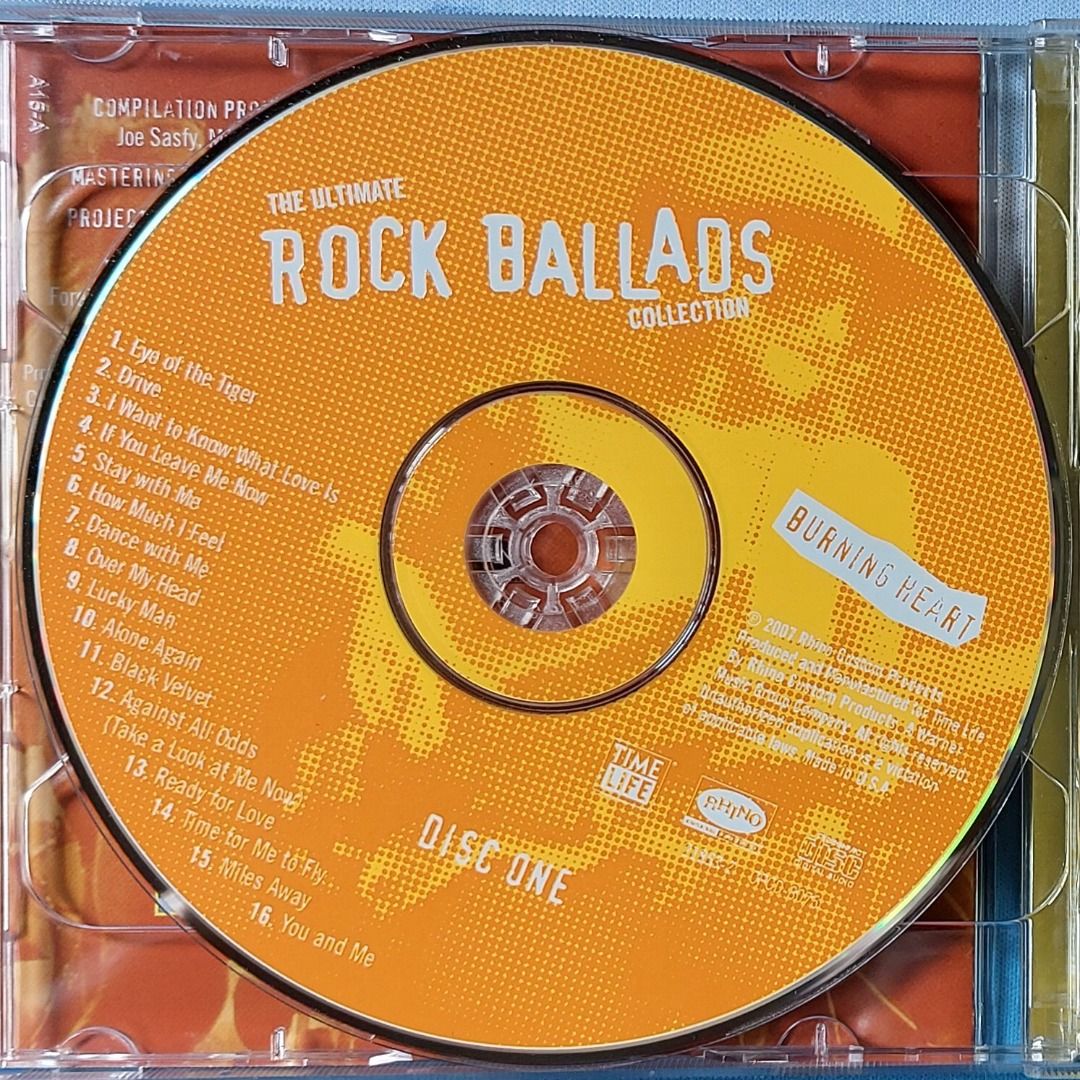 The Ultimate Rock Ballads Collection CD (Category: Portable Audio Accessories) located in Quezon City. Submitted by vdecks (Listing ID 1343998645, Image 3). Description: If you’re a collector or simply seeking a quality listening experience, this CD offers a great combination of authenticity and top-notch condition. A perfect addition to any music collection! US PRESSED 2 DISCS .