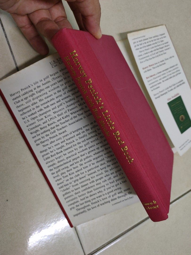 [Used] Little Red Book by Harvey Penick (Nonfiction > Golf / Memoir ...