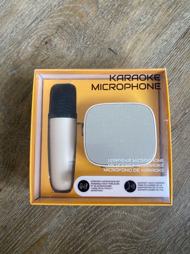 Wireless karaoke Microphone and Speaker632355372928021129