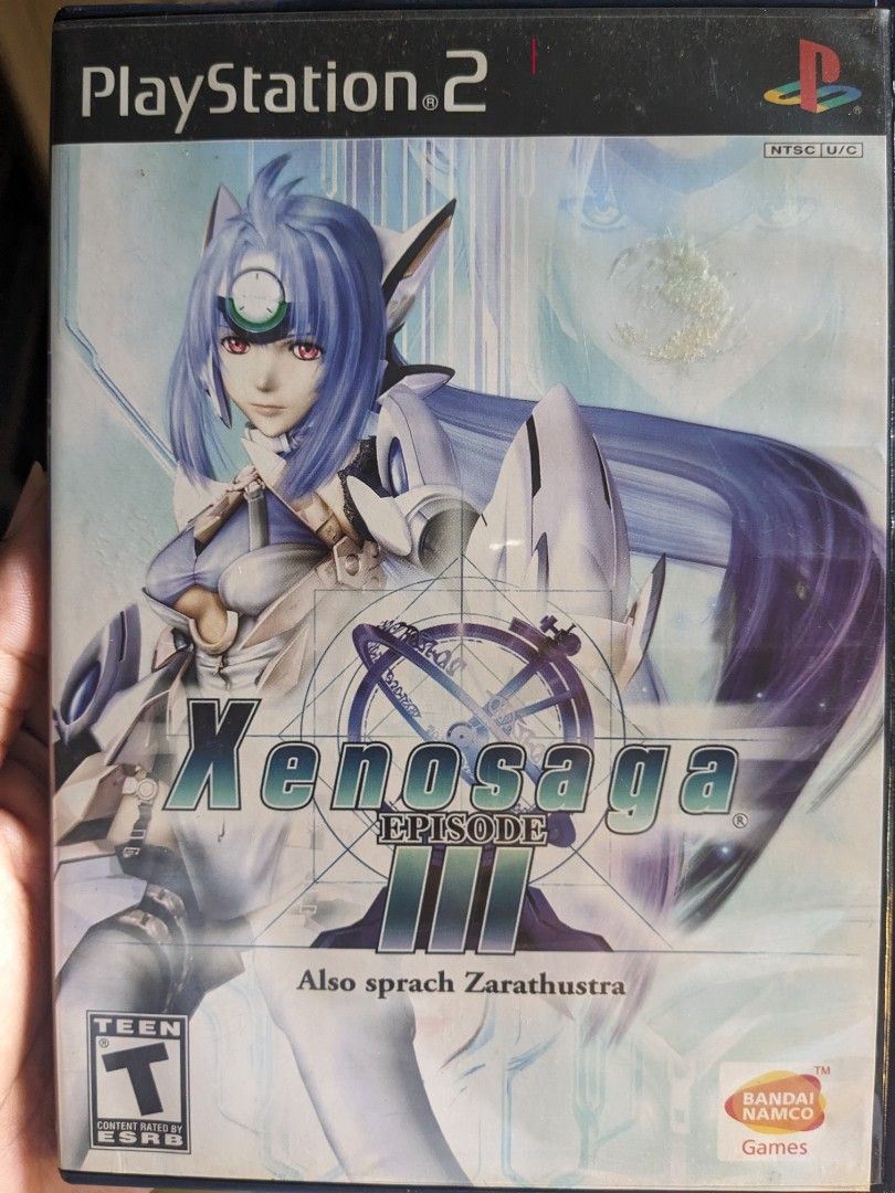 Xenosaga III for PS2 (Category: PlayStation) located in Marikina City. Submitted by tenshin101 (Listing ID 1343919552, Image 1). Description: Xenosaga 3 complete with manual, disc has a little bit of hairline scratch and dust, but still in good condition. MOP: gcash shipping via lalamove ( buyer must shoulder the shipping fee).
