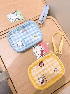 🧸 毛公仔透明保護套防塵袋🫶🏻心型拉鏈痛包痛袋手袋吊飾掛件鎖匙扣💎 Sanrio Hello Kitty Pochacco PC狗 plushie doll kc keychain mascot charm protection bag pouch64238203747971110