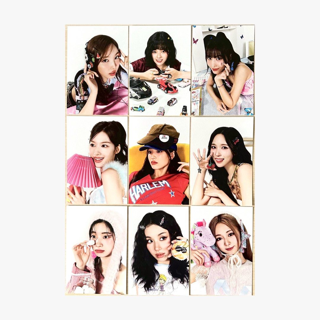 ( 🈶) (多圖) TWICE 2025 Season’s Greetings SG 年曆 枱曆 台曆 特典 配置 內容物, 興趣及遊戲