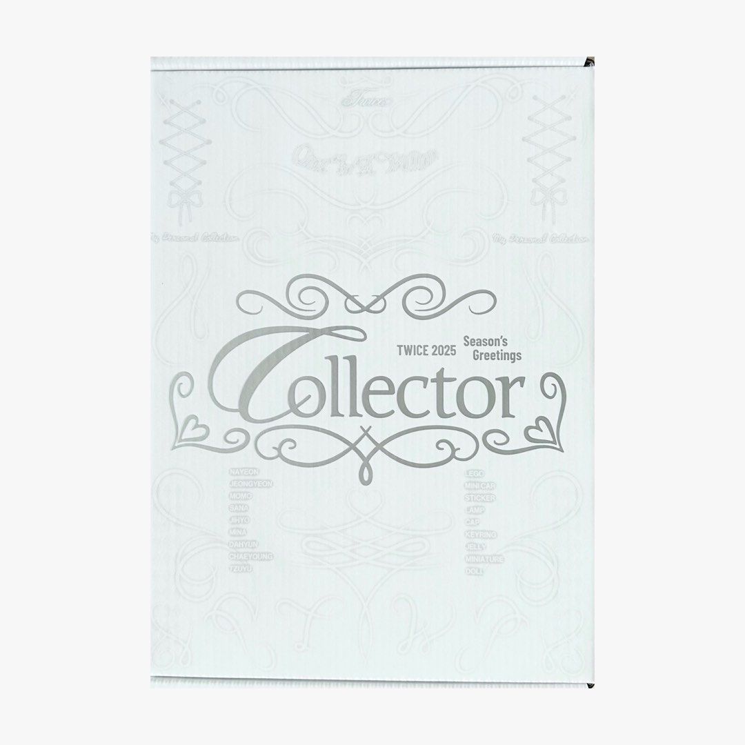 ( 🈶) (多圖) TWICE 2025 Season’s Greetings SG 年曆 枱曆 台曆 特典 配置 內容物, 興趣及遊戲