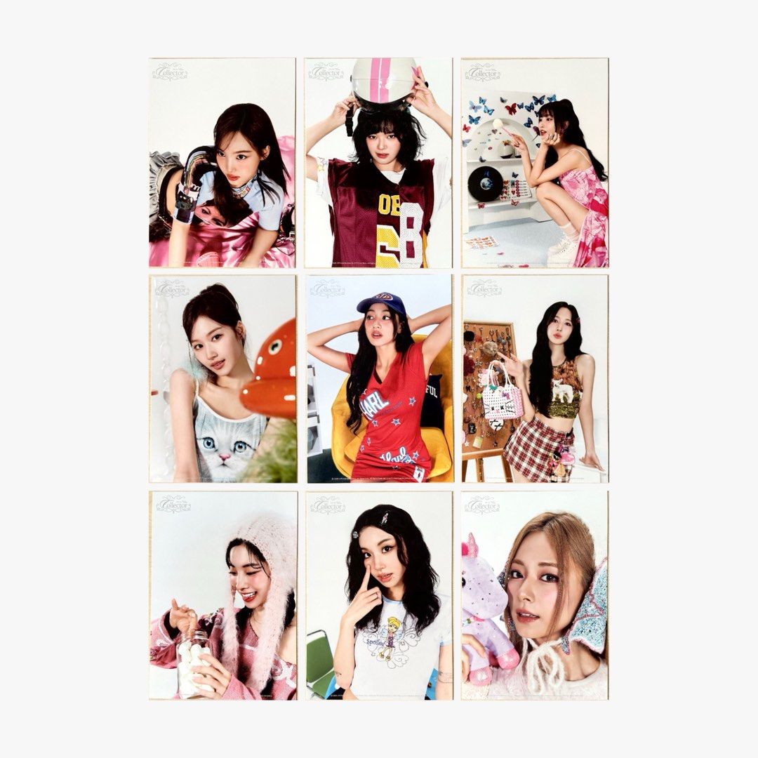 ( 🈶) (多圖) TWICE 2025 Season’s Greetings SG 年曆 枱曆 台曆 特典 配置 內容物, 興趣及遊戲