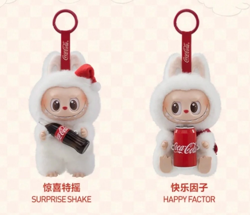 ラブブ正規品coca cola surprise shake スワロフスキー付き Pop Mart Labubu The Monsters Coca Cola Series Surprise Shake