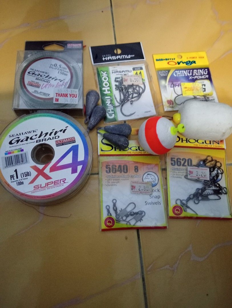 alatan memancing, Sports Equipment, Fishing on Carousell