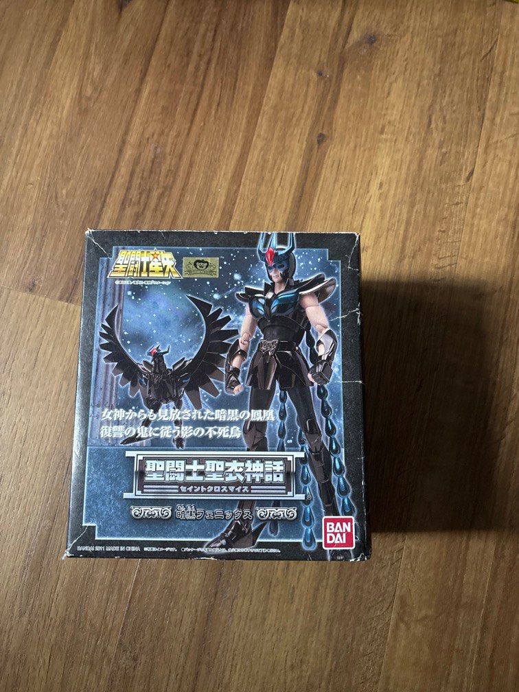 Bandai Saint Cloth Black Phoenix Cloth (Category: Toy Figures) located in Singapore. Submitted by nobleaa (Listing ID 1344150465, Image 2). Description: Check only. Never display. Box is 7/10.