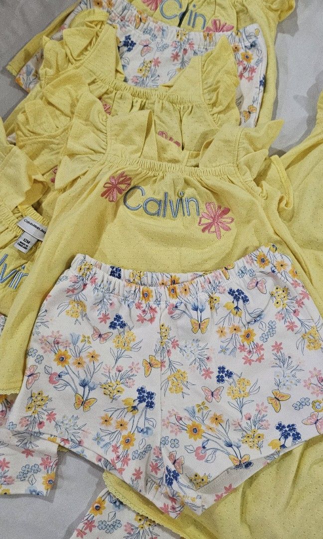 Calvin Klein Shorts Set (Category: Babies & Kids Fashion) located in Taguig. Submitted by phpreaime (Listing ID 1344140694, Image 2). Description: Calvin Klein Shorts Set Imported, Brand New No tags Sizes: 12 M 18M 24M 3T 4T 5T Location: Taguig City Pick up via grab or Lalamove Shpee checkout available.