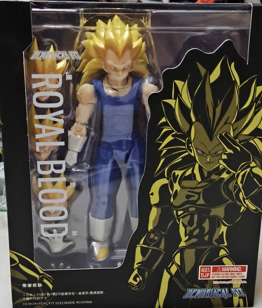Demoniacal Fit DF not SHF Royal Blood Vegeta Super Saiyan 3 ultimate ...