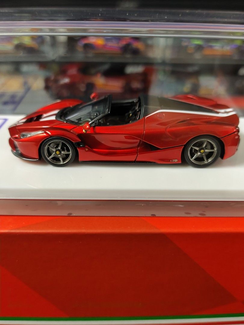 Fuelme x TOC] 1/64 Laferrari Candy Red, Hobbies & Toys, Toys