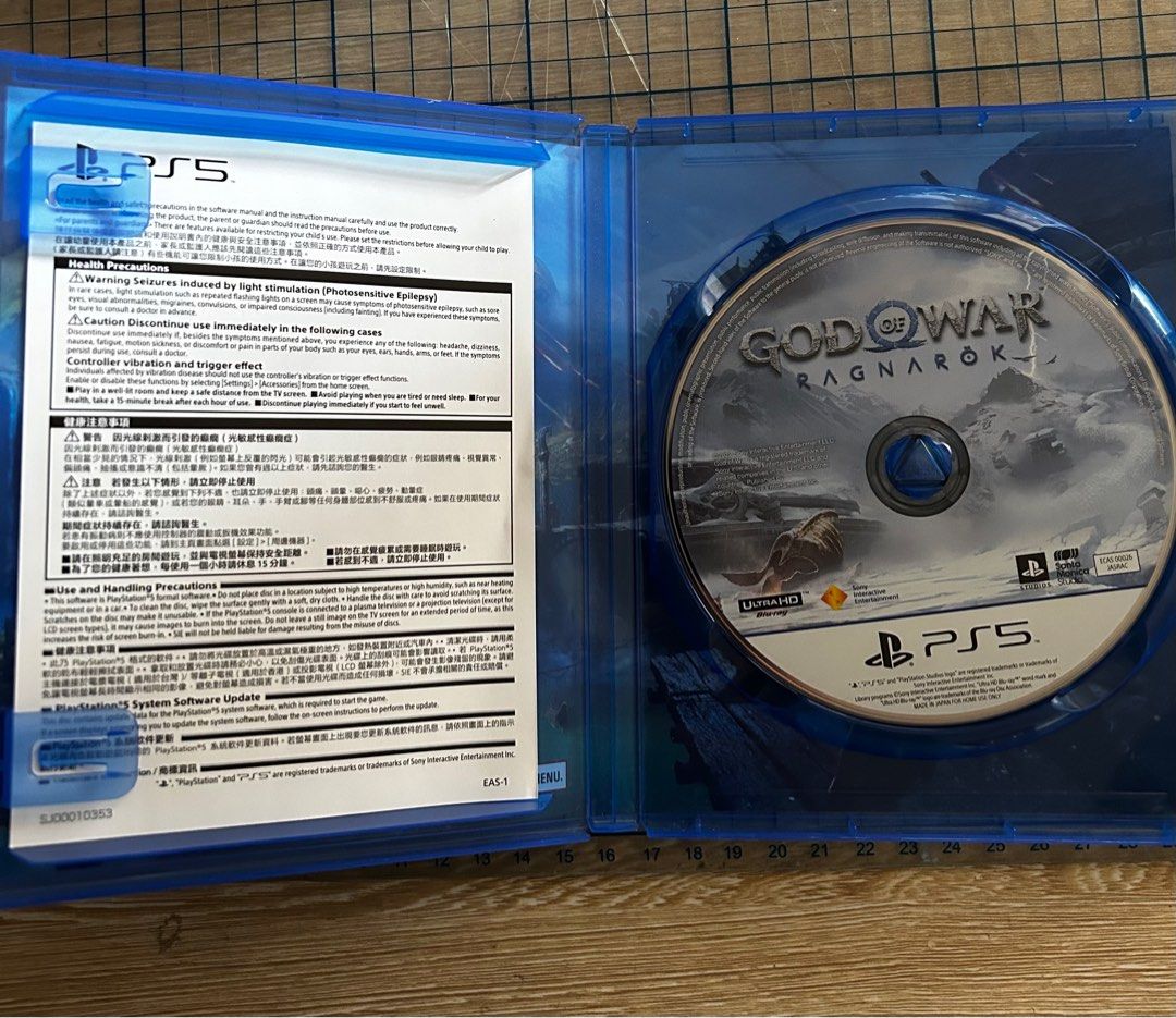 God of War Ragnarok (Category: PlayStation) located in Manila. Submitted by njroms (Listing ID 1344090444, Image 2). Description: RFS: completed campaign Not open to swap Payment via GCash Will not reply to low ballers.