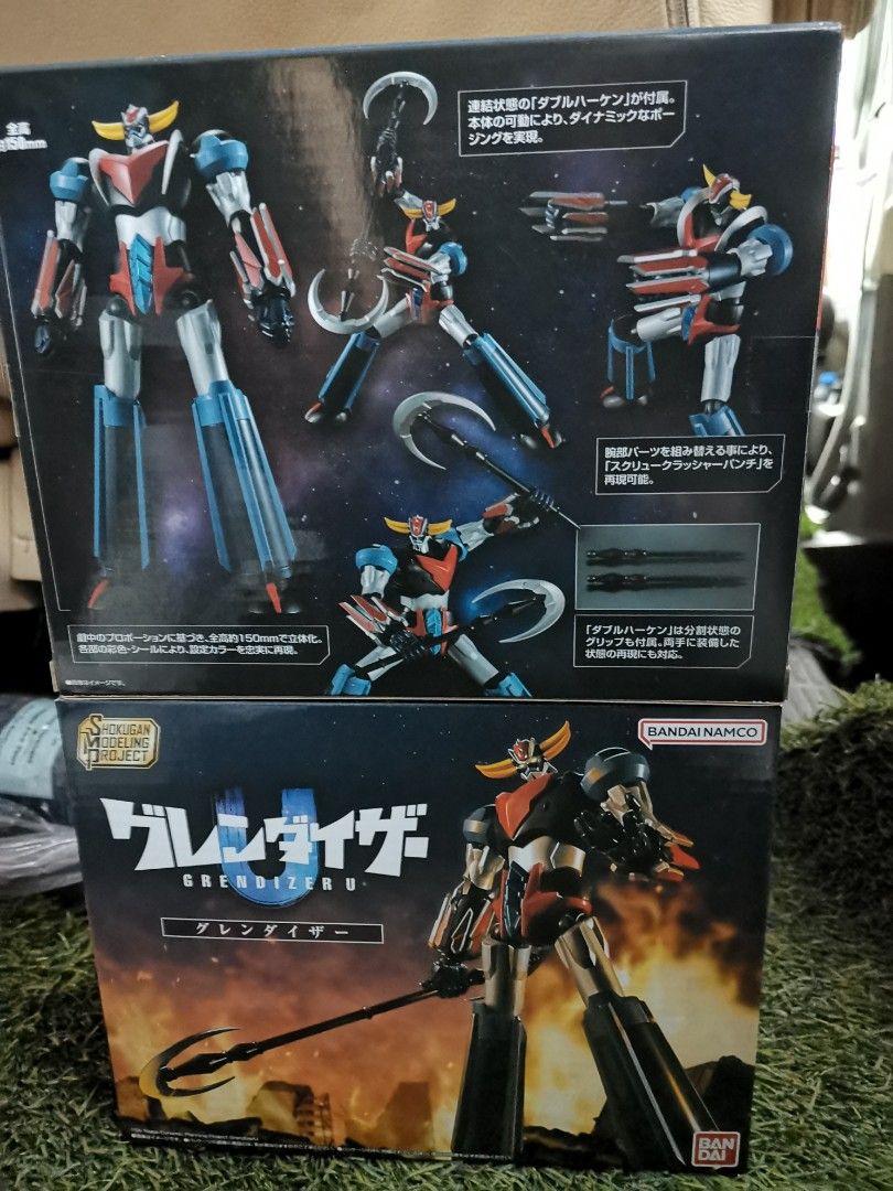 GRENDIZER SMP REGULAR (Category: Figurines & Statues) located in Manila. Submitted by genesis11_21 (Listing ID 1344130554, Image 1). Description: Grendizer Smp regular Brand new and sealed Unopened.