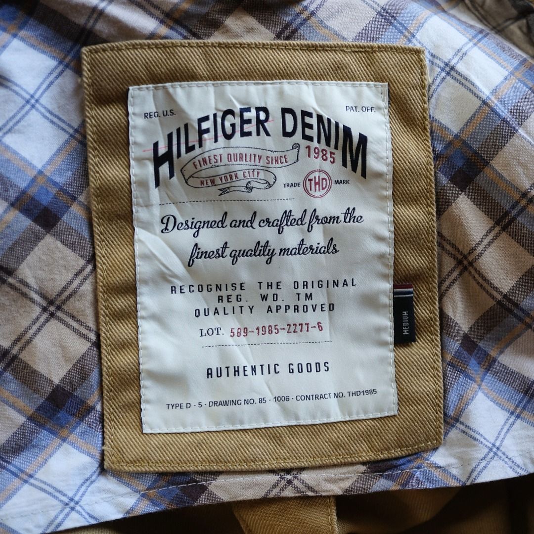 Hilfiger Denim Parka Jacket Heavy Cotton Size M