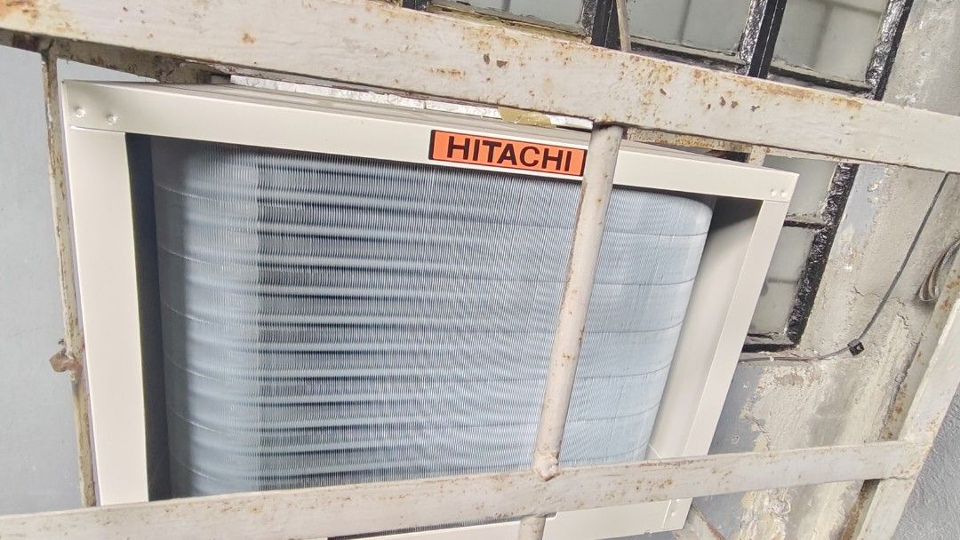 Hitachi window type aircon, TV & Home Appliances, Air Conditioning and ...