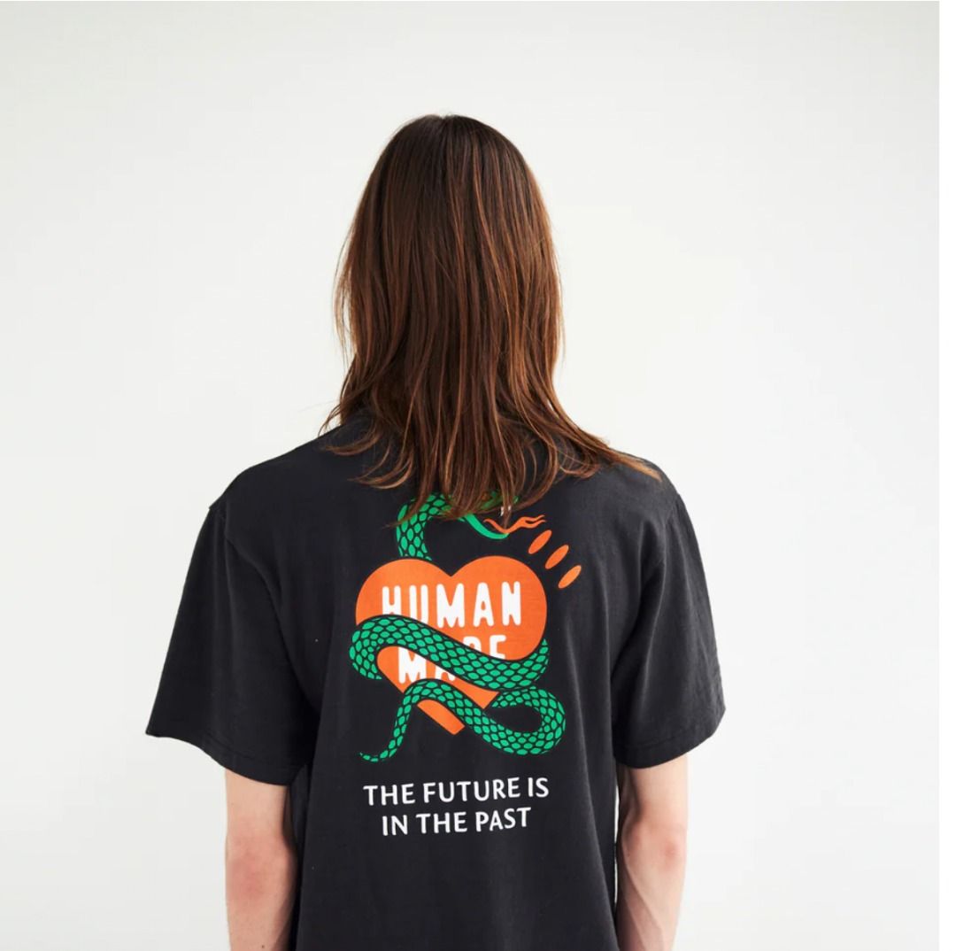 S - 3XL ] Human Made Year Of Snake Tee, Men's Fashion, Tops