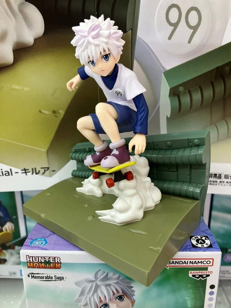 Hunter x Hunter Memorable Saga Special — Killua Zoldyck (Category: Figurines & Statues) located in Caloocan City. Submitted by burdagullytoysshop (Listing ID 1309923672, Image 1). Description: Hunter x Hunter Memorable Saga Special — Killua Zoldyck ONHAND MISB Condition.