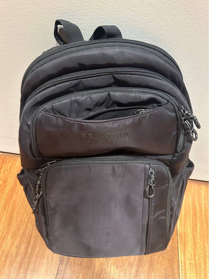 Kenneth Cole Black Backpack (Category: Backpacks) located in Quezon City. Submitted by the_happycloset (Listing ID 1344078049, Image 3). Description: Payment methods: GCASH BDO UnionBank Shipping fee is shouldered by the buyer..