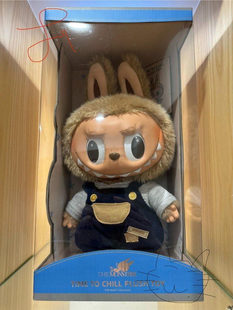 Macaron Labubu 拉布布一代 Original Labubu V1 Pop Mart The Monsters Exciting Macaron