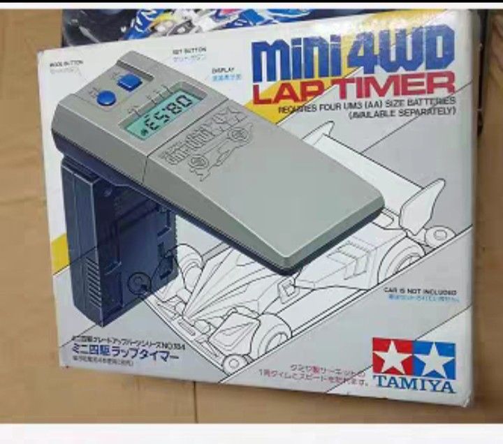 Lap timer (Category: Gundam Model Kits) located in Singapore. Submitted by cchobby (Listing ID 1344073329, Image 1). Description: Tamiya 15184 4WD accessories infrared timer.