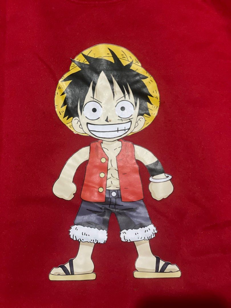 Luffy Sweat Shirt (Category: Babies & Kids Fashion) located in Manila. Submitted by practicalitynerd (Listing ID 1344167944, Image 1). Description: Used few times for staying in Japan..