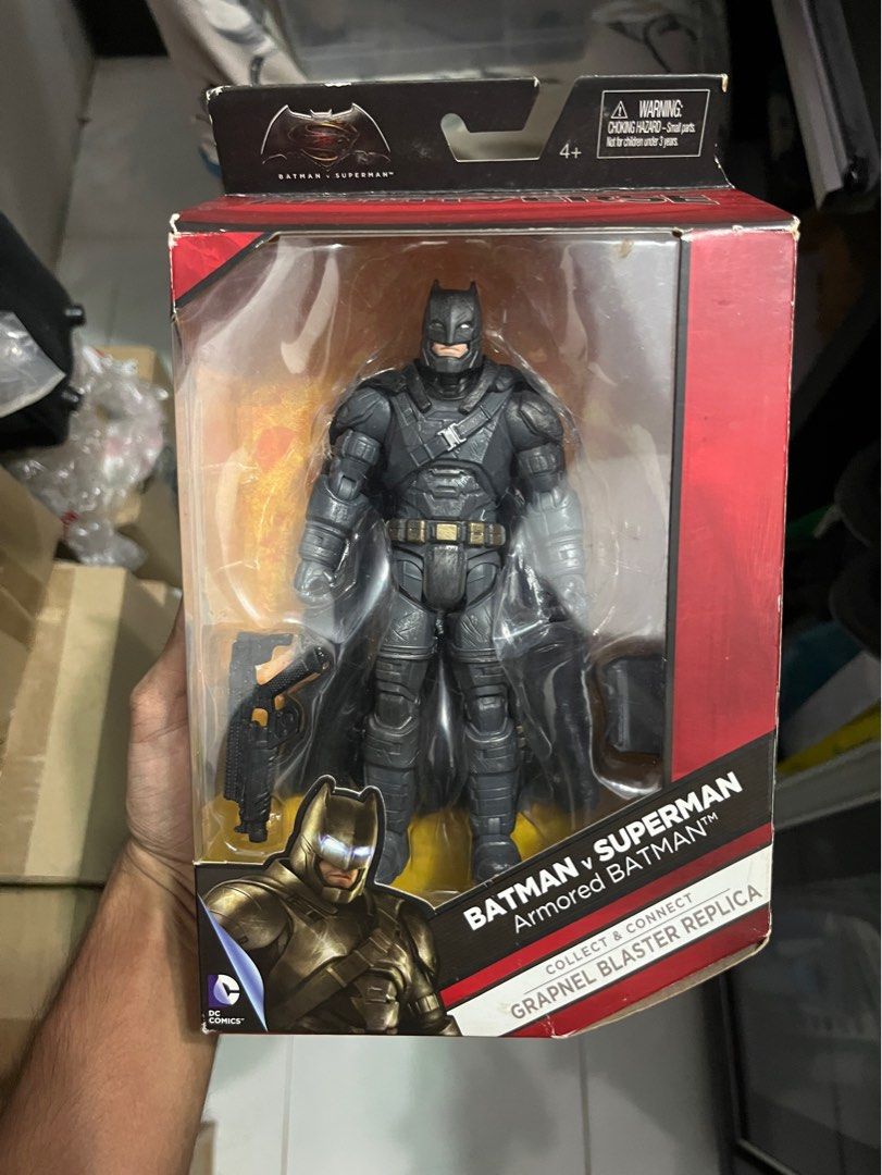 Mattel DC Comics Multiverse Batman V Superman Armoured Batman Figure ...