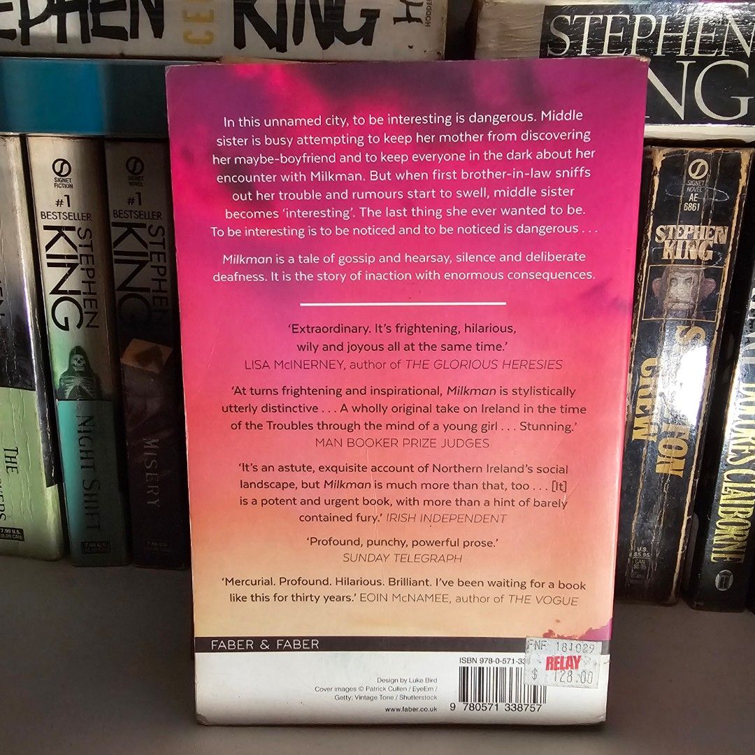 Milkman-Anna Burns (Category: Storybooks) located in Quezon City. Submitted by annkasr (Listing ID 1344171908, Image 2). Description: Please manage your expectations. This book has torn pages but still complete and readable..