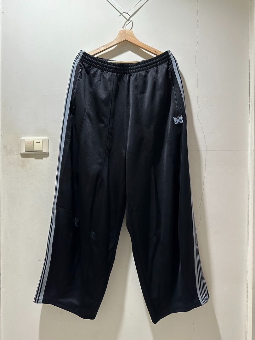 工場直売 NEEDLES x JEANS FACTORY〈別注〉H.D. Track Pant - 黑灰 パンツ