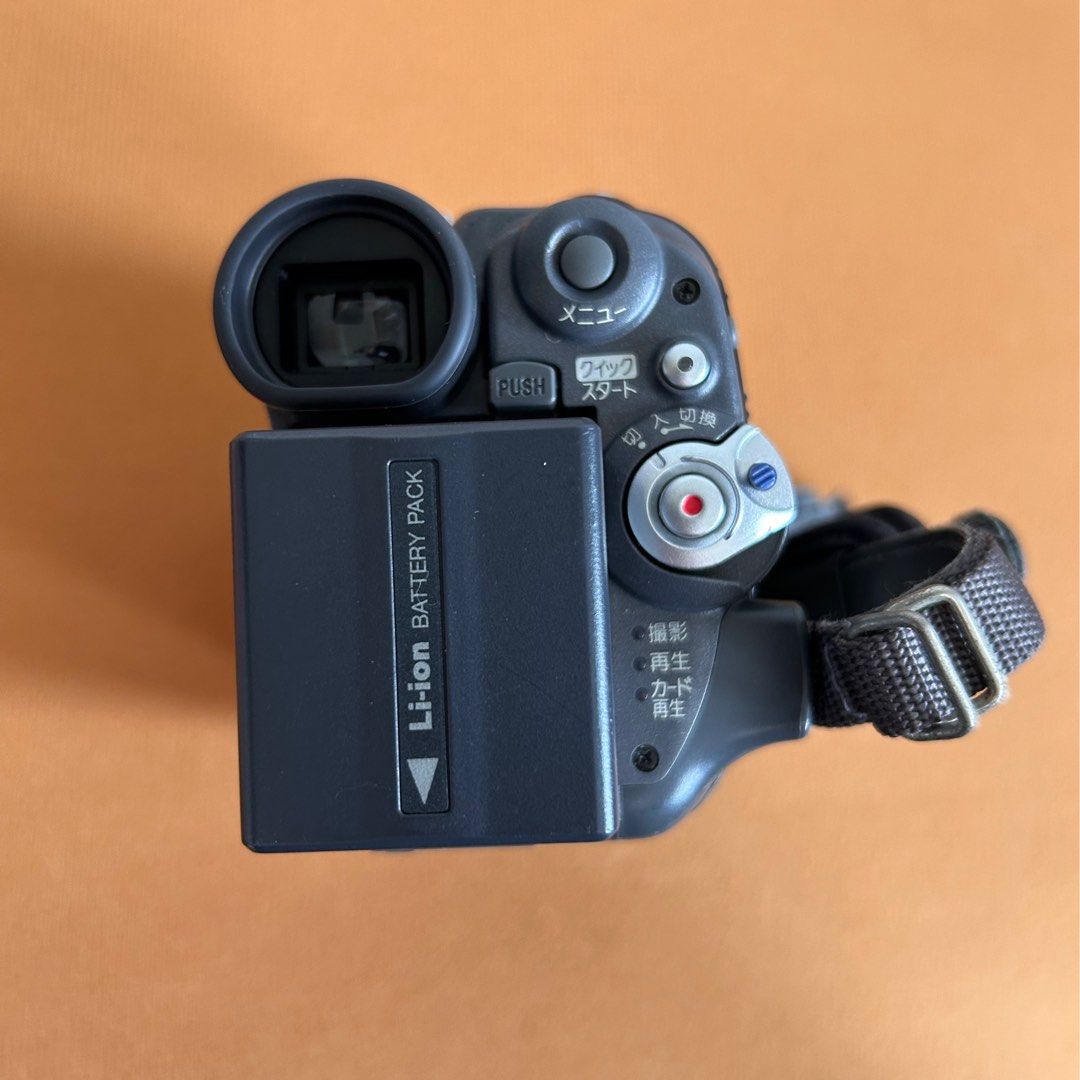 Panasonic mini dv video camera (Category: Video Cameras) located in Manila. Submitted by pl4y_it_4g4in (Listing ID 1344136864, Image 3). Description: Issue slight lcd burn (8th and 9thphoto) With battery, charger, and 1 mini dv tape(used) .