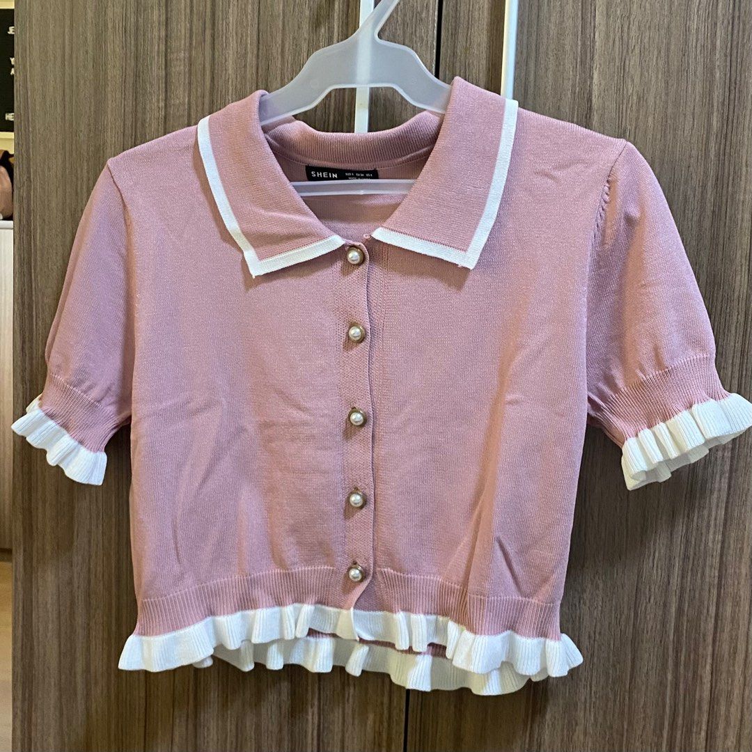 Pink Blouse (Category: Shirts) located in Quezon City. Submitted by celRis (Listing ID 1344145078, Image 1). Description: .