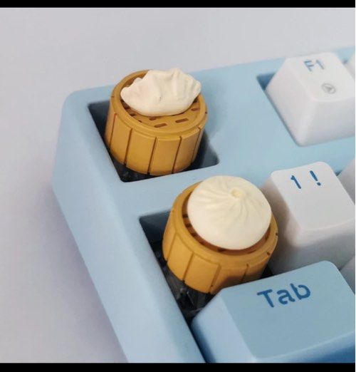 PO | Dumpling xiao long bao bun basket chinese food dim sum keycaps ...