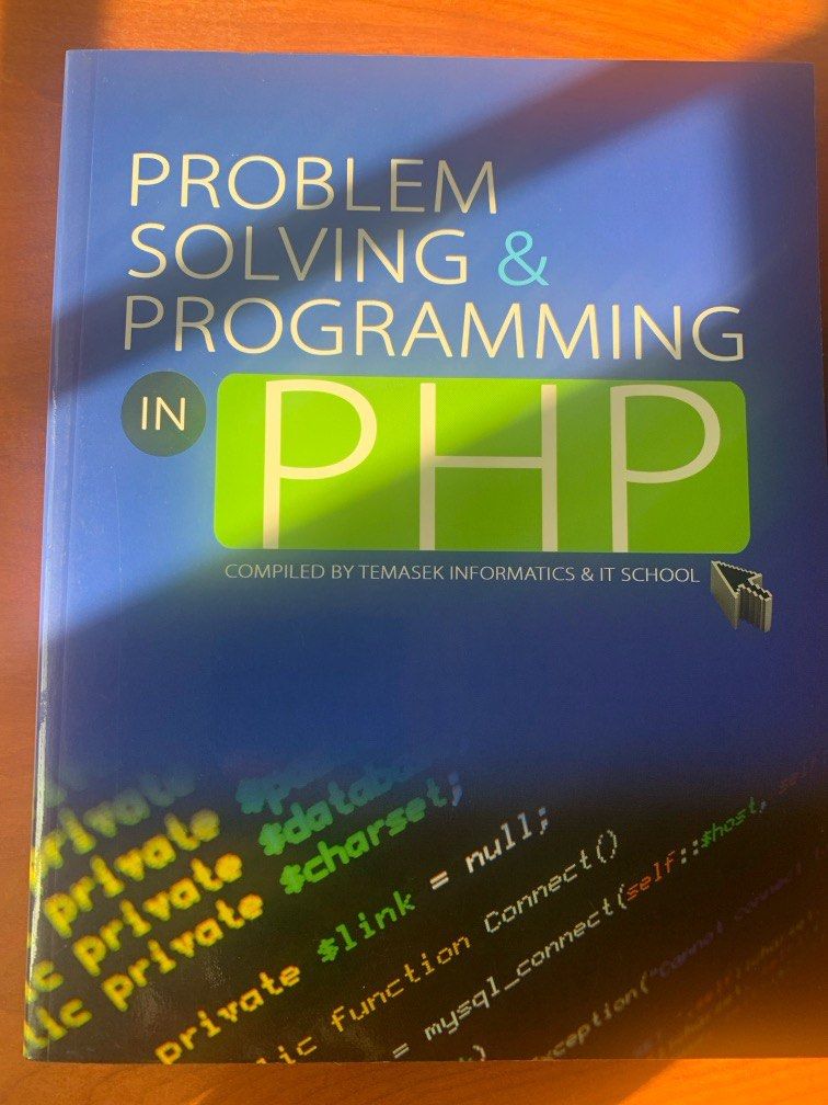 Problem solving & programming in PHP (Category: Textbooks) located in Singapore. Submitted by clearstore (Listing ID 1344144556, Image 1). Description: .