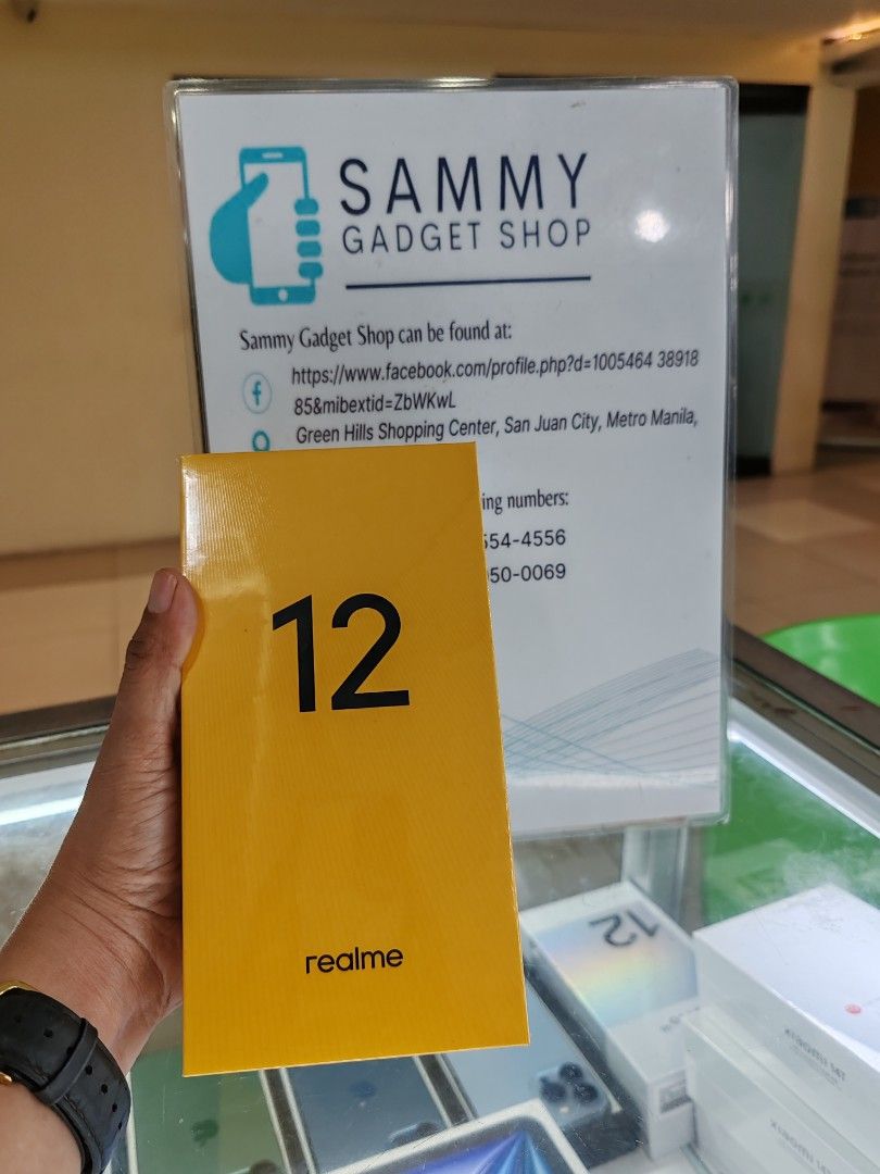 Realme 12 256 (Category: Realme) located in Quezon City. Submitted by ronalynac40976 (Listing ID 1344071007, Image 1). Description: Realme 12 5g Brandnew/Sealed/Warranty 1 year Pick up store in greenhills shopping center We accept credit installment+% We accept ggives & spaylater+% We ship nationwide via lbc Dm or call for fast transaction 09279500069/09425544556 Located @ Aquarium area stall no. Y-40 look for rona.
