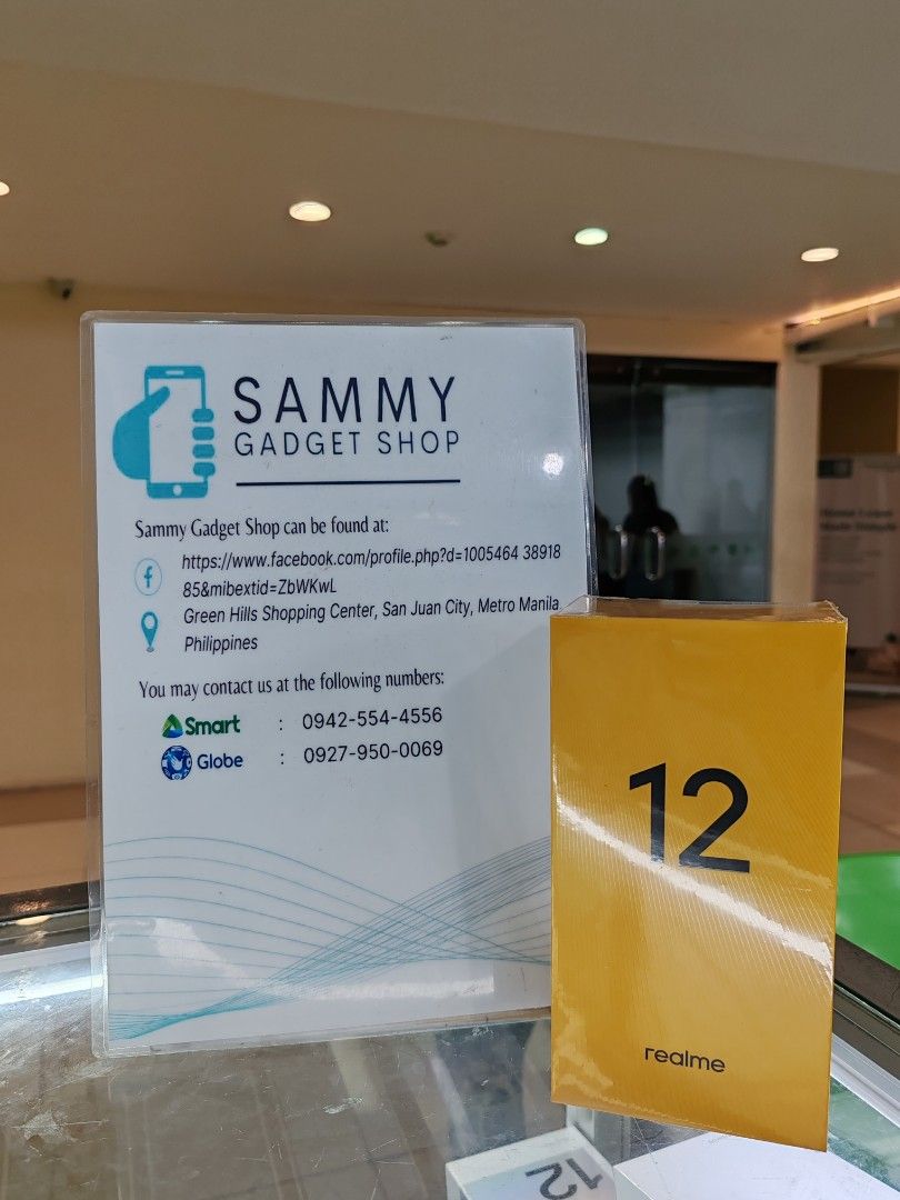 Realme 12 256 (Category: Realme) located in Quezon City. Submitted by ronalynac40976 (Listing ID 1344071007, Image 3). Description: Realme 12 5g Brandnew/Sealed/Warranty 1 year Pick up store in greenhills shopping center We accept credit installment+% We accept ggives & spaylater+% We ship nationwide via lbc Dm or call for fast transaction 09279500069/09425544556 Located @ Aquarium area stall no. Y-40 look for rona.