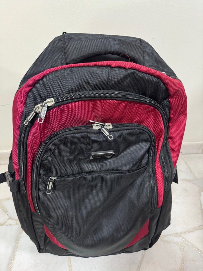 Slazenger L size trolley backpack Men s Fashion Bags Backpacks on Carousell