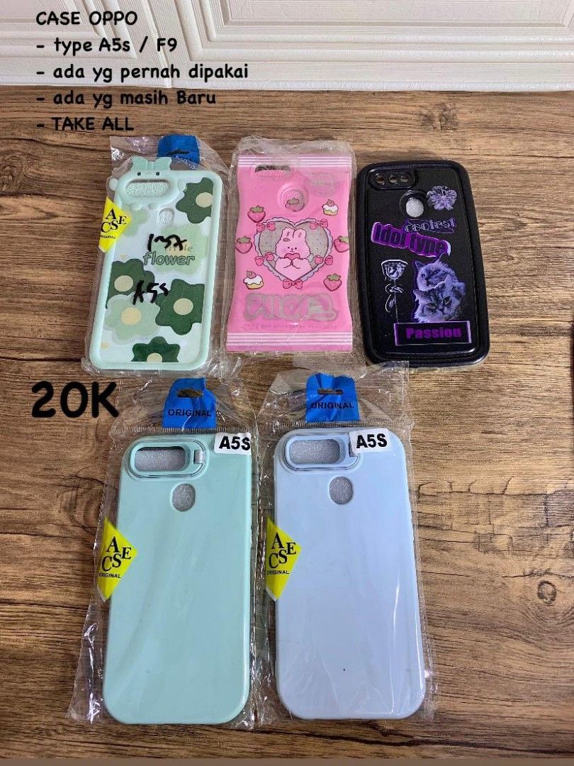 Casing Hp Oppo A5s (Vatsin Front and Back Screen Guard for OPPO A5