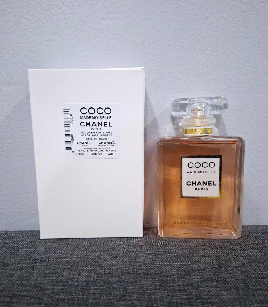 TESTER coco Mademoiselle edp intense (Category: Fragrance & Deodorants) located in Makati City. Submitted by fei_hearty (Listing ID 1344127400, Image 1). Description: FB: Eriel Winter's Online Shoppe.