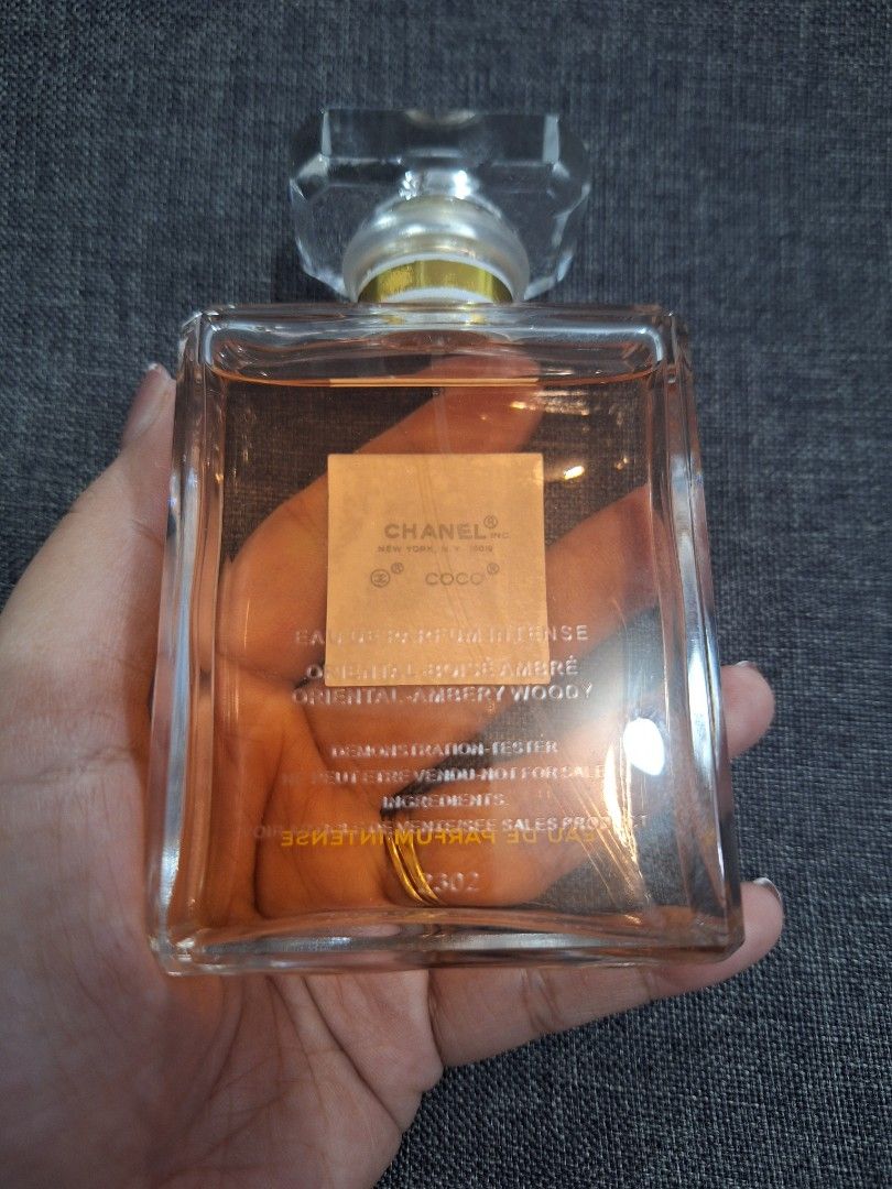 TESTER coco Mademoiselle edp intense (Category: Fragrance & Deodorants) located in Makati City. Submitted by fei_hearty (Listing ID 1344127400, Image 2). Description: FB: Eriel Winter's Online Shoppe.