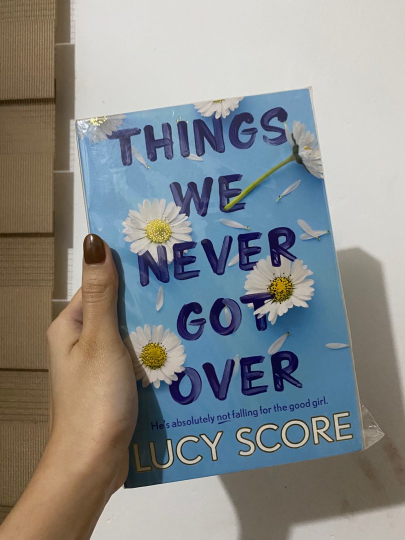 Getting Over Things Paperback THINGS WE NEVER GOT OVER (UK paperback), Hobbies & Toys, Books ...