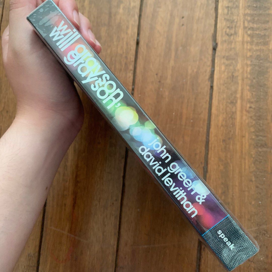Book: Will Grayson Will Grayson by John Green and David Levithan (Category: Storybooks) located in Baguio. Submitted by teocrumbs (Listing ID 1344110673, Image 2). Description: ITEM CONDITION - No creases/stains/tears - Spine is not damaged - Has plastic cover - Read this once but has been stored ever since MOP: GCASH (PAYO) MOD: J&T only (around 75 pesos; shipping shouldered by buyer); can do meet up if Baguio location.