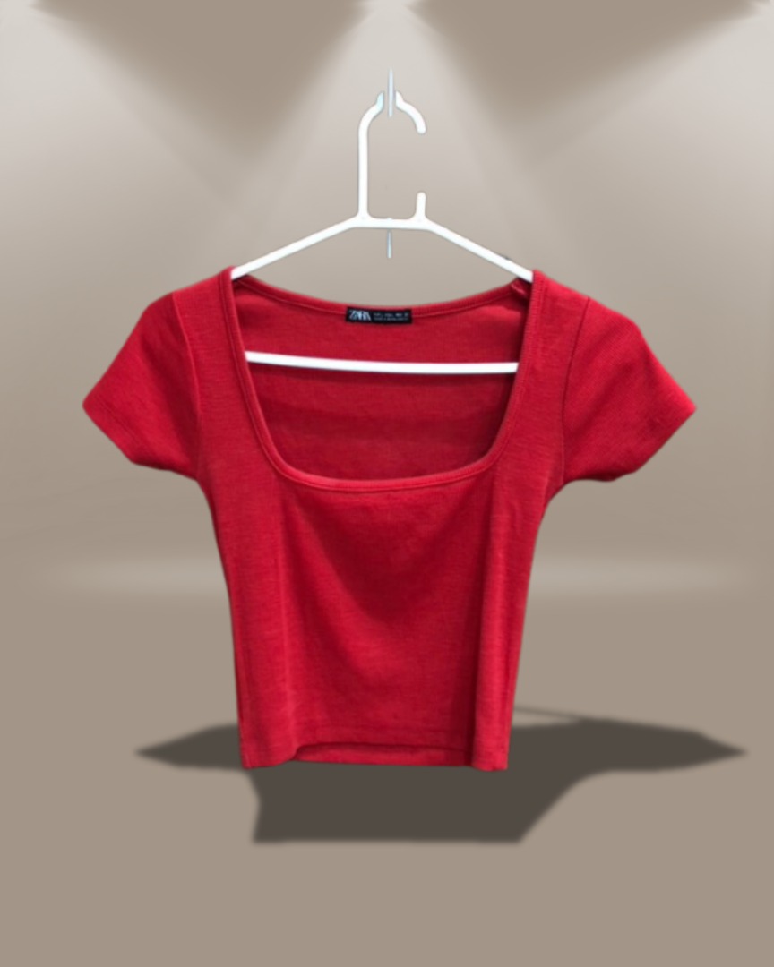 Zara Short Top - Red