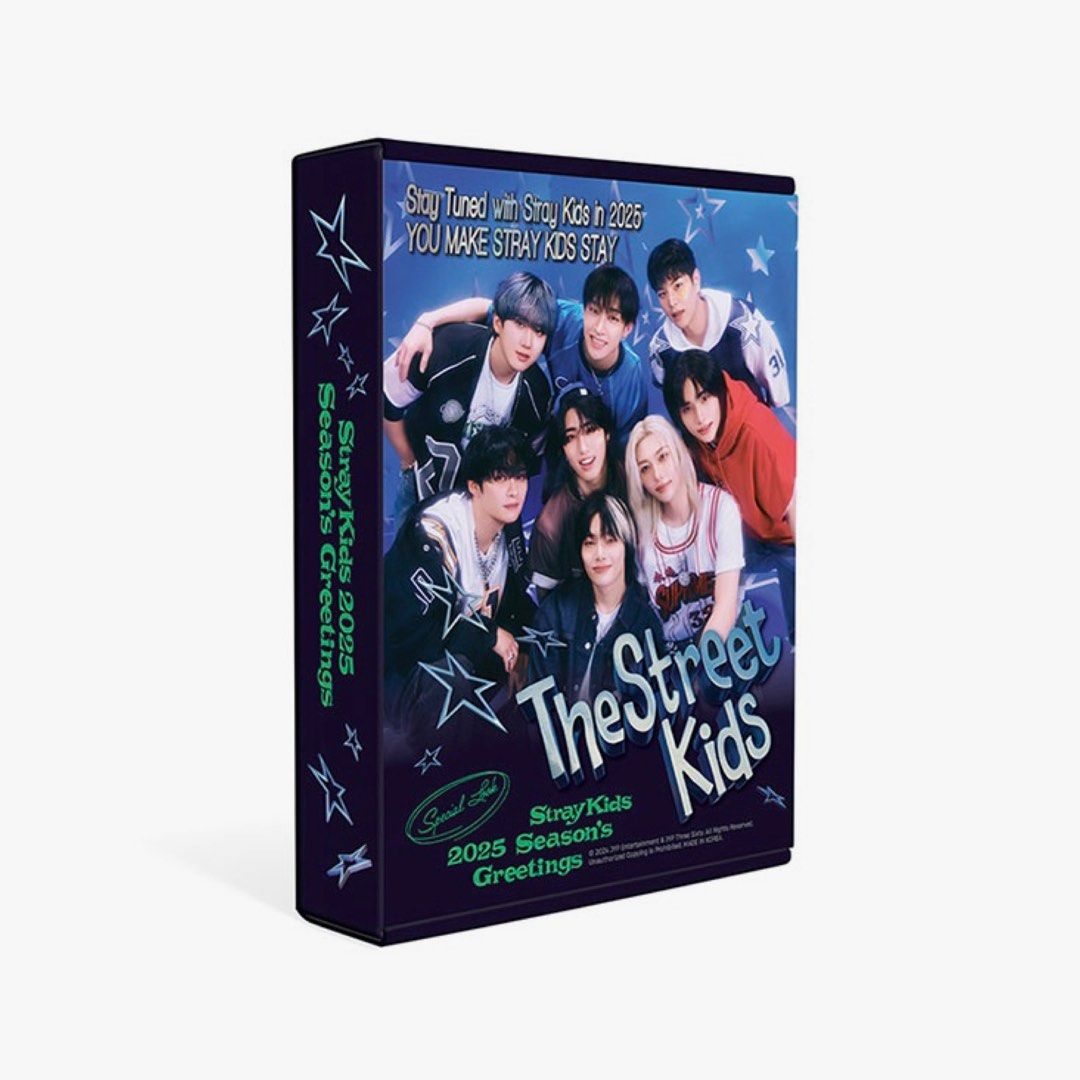 ( 🈶) (多圖) Stray Kids SKZ 2025 Season’s Greetings SG 年曆 枱曆 台曆 特典 配置 內容物