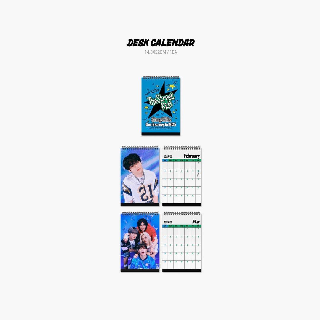 ( 🈶) (多圖) Stray Kids SKZ 2025 Season’s Greetings SG 年曆 枱曆 台曆 特典 配置 內容物