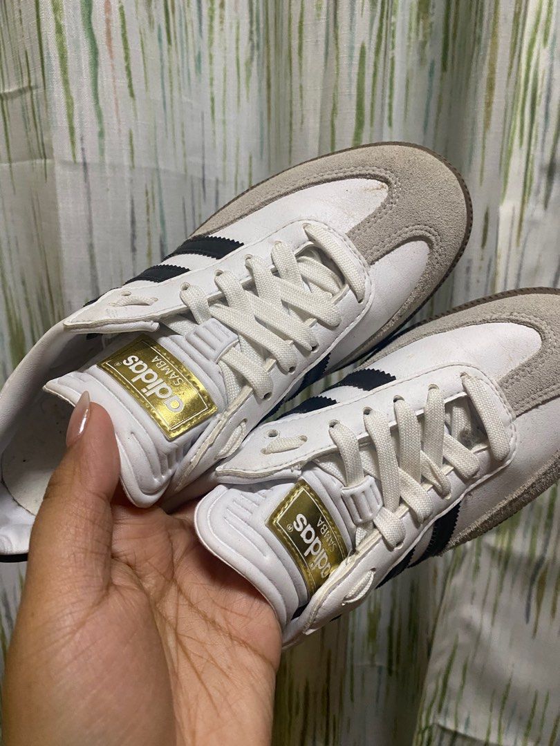 Adidas Samba Special Edition (Category: Sneakers) located in Iloilo. Submitted by fp199 (Listing ID 1344375697, Image 1). Description: Samba Special Edition Spikeless Golf Shoes UK 4.5/ US 5 W Used once No box RFS: Di na ginamit ulit, bought a new pair na diff color way .