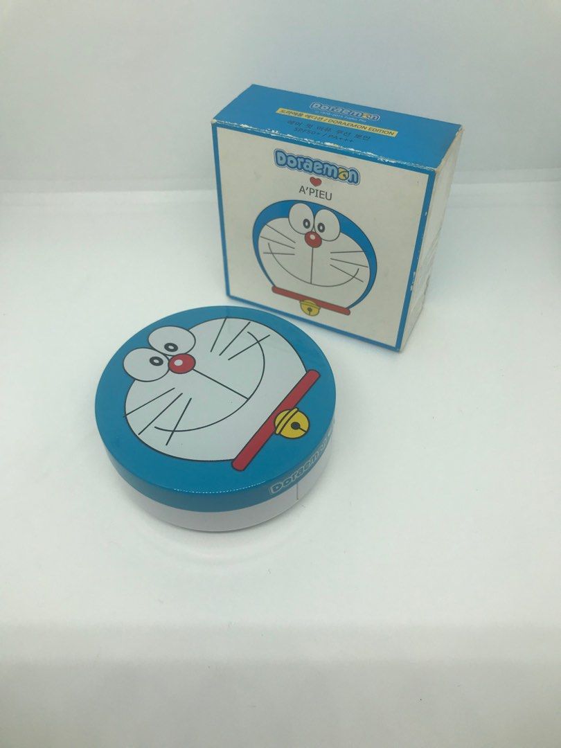 Apieu x Doraemon Cushion Case (Category: Makeup) located in Quezon City. Submitted by currency27 (Listing ID 1344405727, Image 3). Description: ₱210 Authentic Store bought in Korea Brandnew/Unused with box 👸🏼I have a Missha Cushion Refill but it’s passed its manufacturing date. I can give it as a freebie for those who want it. 1 cushion refill for every cushion case :) RFS: raising funds, not into collecting make up anymore Pick up/checking of 