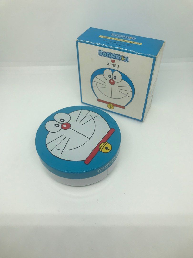 Apieu x Doraemon Cushion Case (Category: Makeup) located in Quezon City. Submitted by currency27 (Listing ID 1344405727, Image 1). Description: ₱210 Authentic Store bought in Korea Brandnew/Unused with box 👸🏼I have a Missha Cushion Refill but it’s passed its manufacturing date. I can give it as a freebie for those who want it. 1 cushion refill for every cushion case :) RFS: raising funds, not into collecting make up anymore Pick up/checking of 