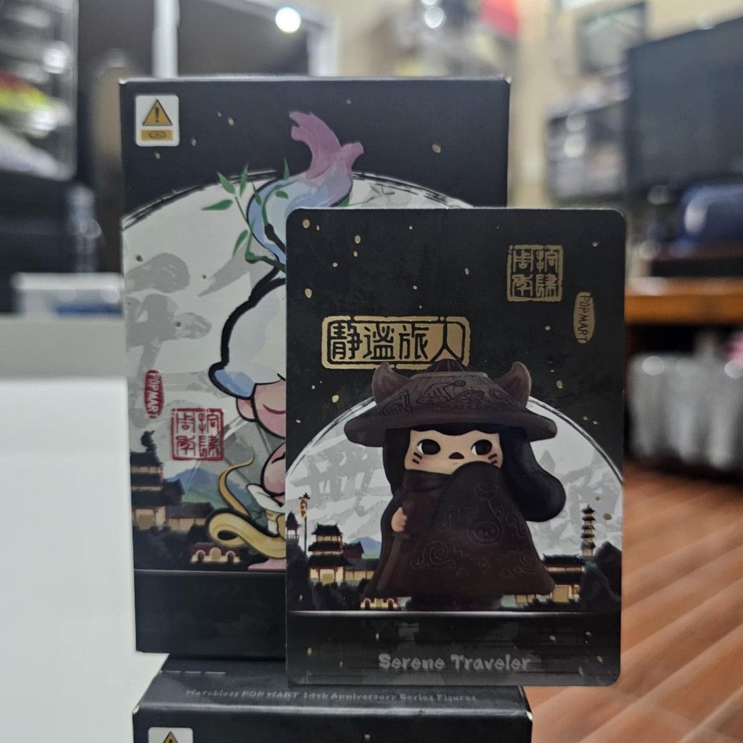 AUTHENTIC Matchless POP MART "SERENE TRAVELER" Pucky (Category: Designer & Blind Box Toys) located in Manila. Submitted by whosewhoo (Listing ID 1344431074, Image 1). Description: .