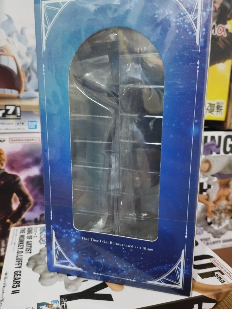 Bandai Ichiban Kuji Rimuru Tempest (Prize B) (Category: Figurines & Statues) located in Manila. Submitted by jmmendoza321 (Listing ID 1344415468, Image 2). Description: Bandai Ichiban Kuji That Time I Got Reincarnated As A Slime Rimuru Tempest (Prize B) Mint In Box Mode of Payment: GCash or COD Mode of Delivery: Lalamove or LBC Meet-up around Sampaloc, Manila Area.