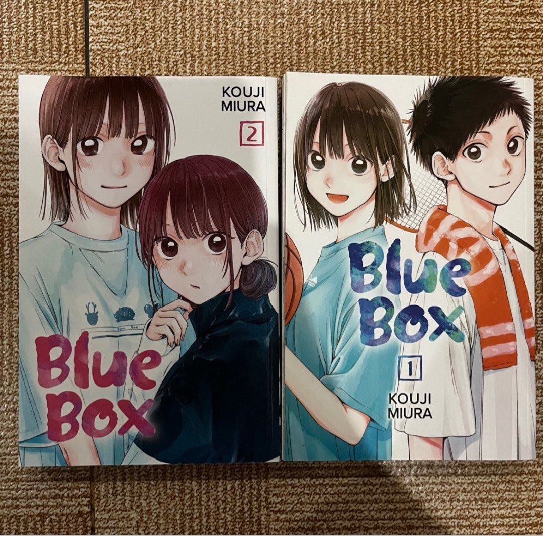 Blue Box Vol. 1-2 English Manga Comics (Category: Comics & Manga) located in Pasig City. Submitted by save_one (Listing ID 1344402039, Image 1). Description: Blue Box Vol. 1-2 English Manga Comics VIZ MEDIA Art and Story By Kouji Miura English Translated Details: [SLIGHTLY USED] Looks brand new Preloved English and Tagalog Language Ask questions for more details Rfs: Decluttering To sure buyers, make an offer for the item to be reserved thank you