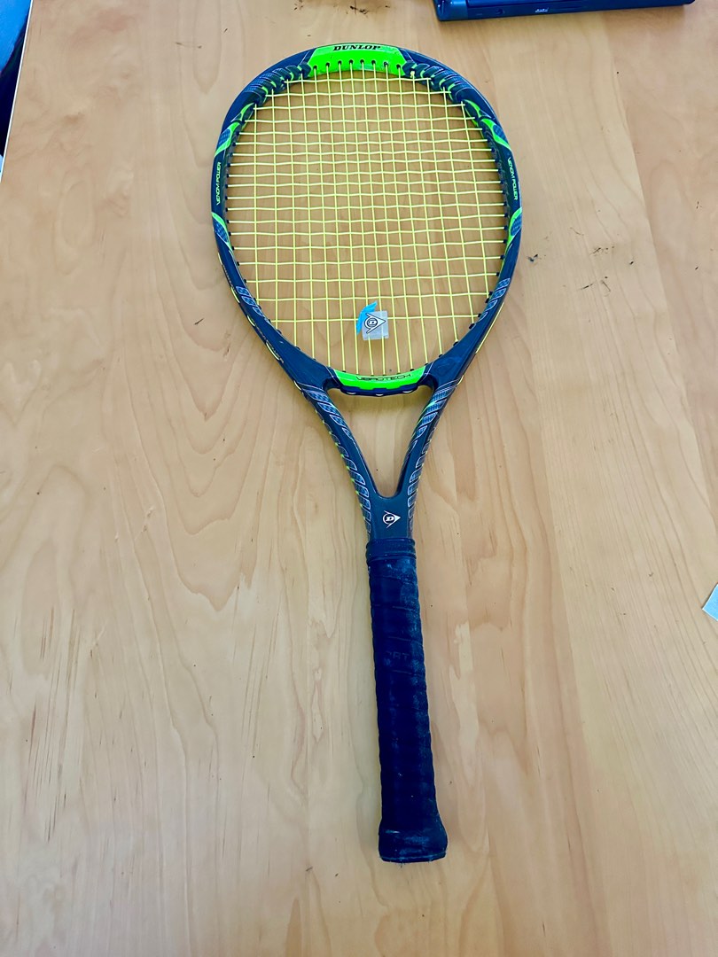 Vtech Tennis Racket Dunlop vibrotech tennis racket - venom power, Sports Equipment, Sports ...